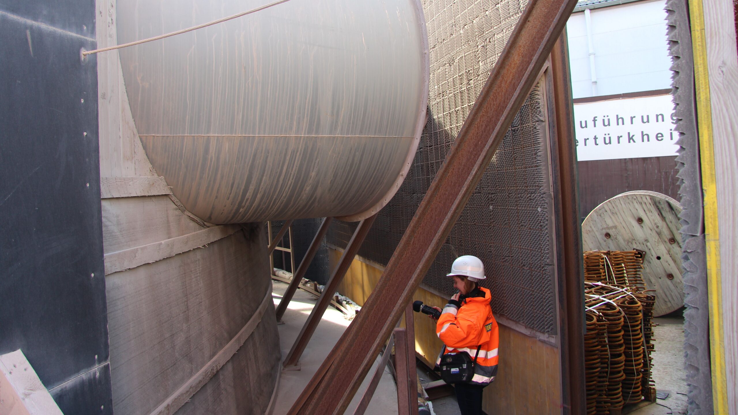 Stuttgart 21 XV: Ventilator at Tunnel Construction at Ulmer Straße
