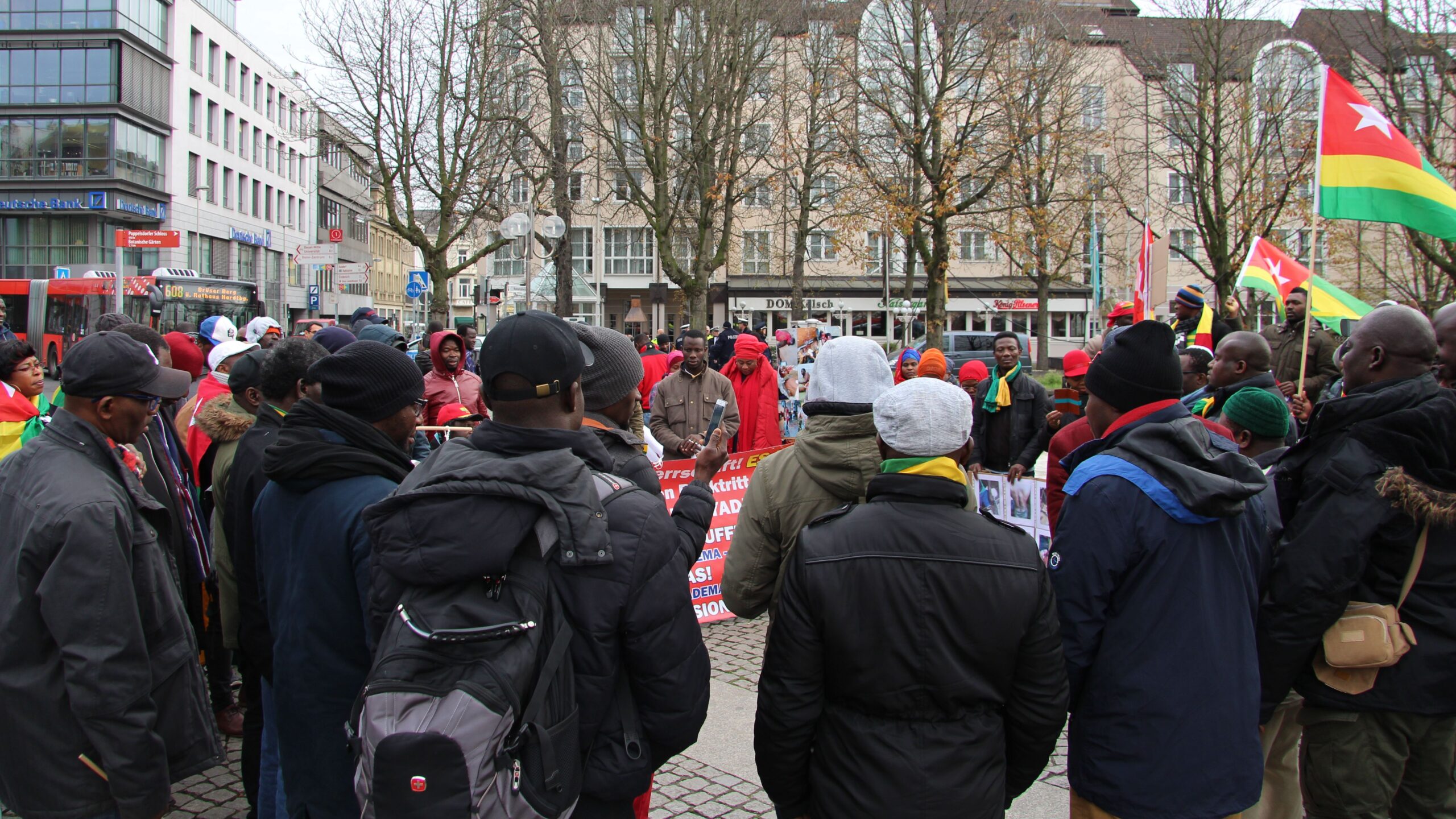 Togolese Protest IV – National Anthem