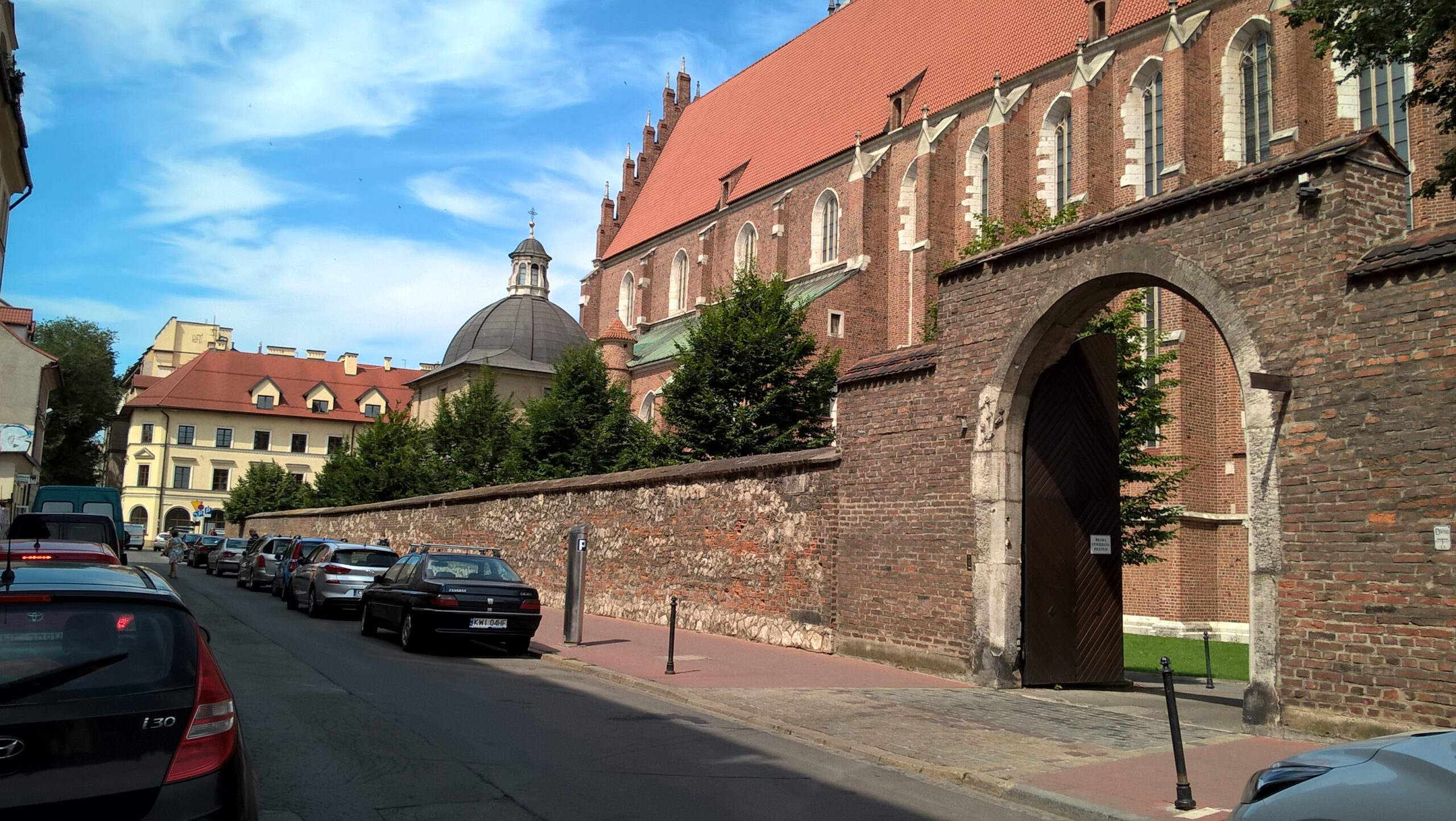 Soundscape at ulica sw. Wawrzynca, near the Corpus Christi church
