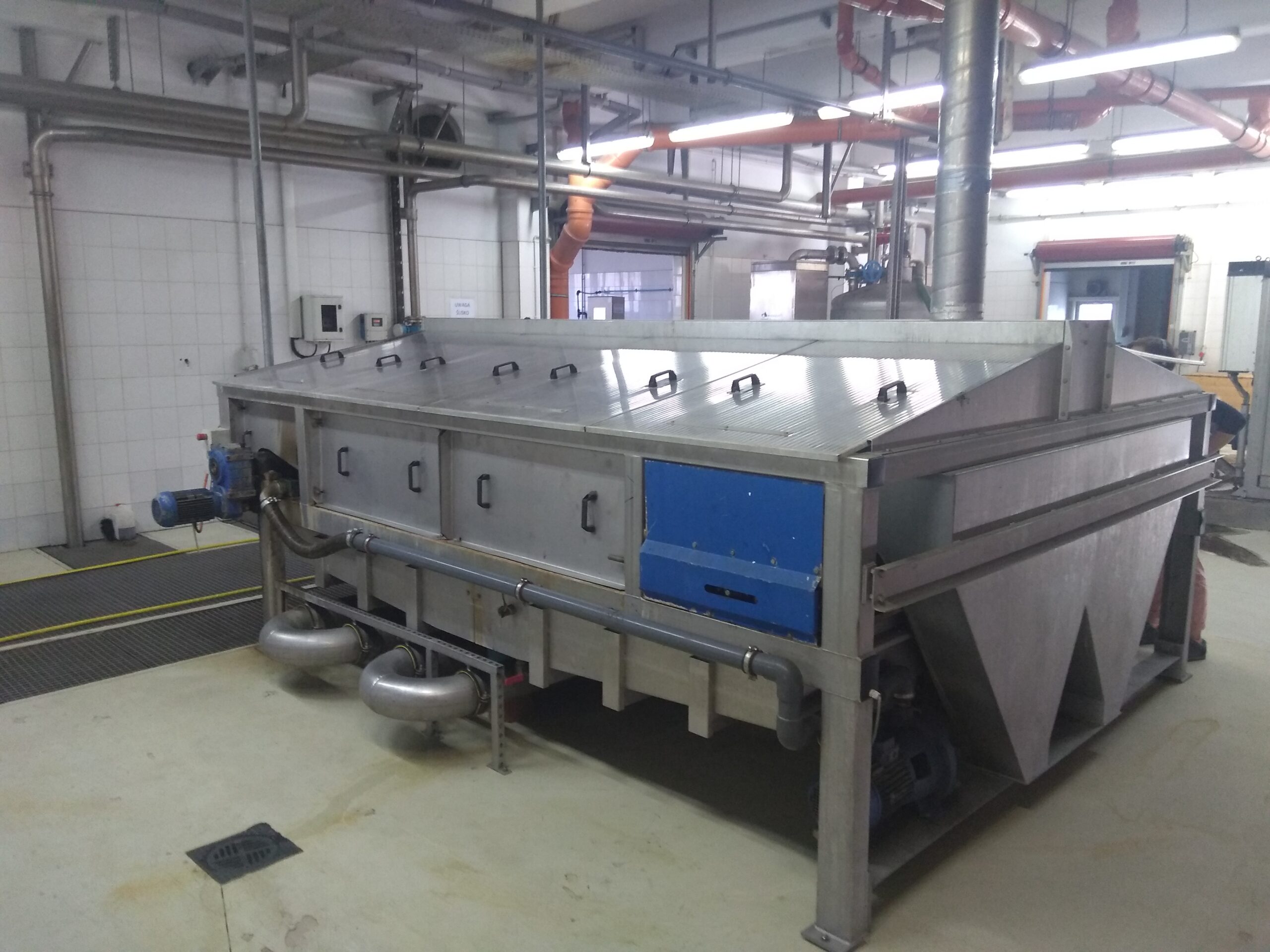 The sewage treatment plant (12): mechanical sludge thickening