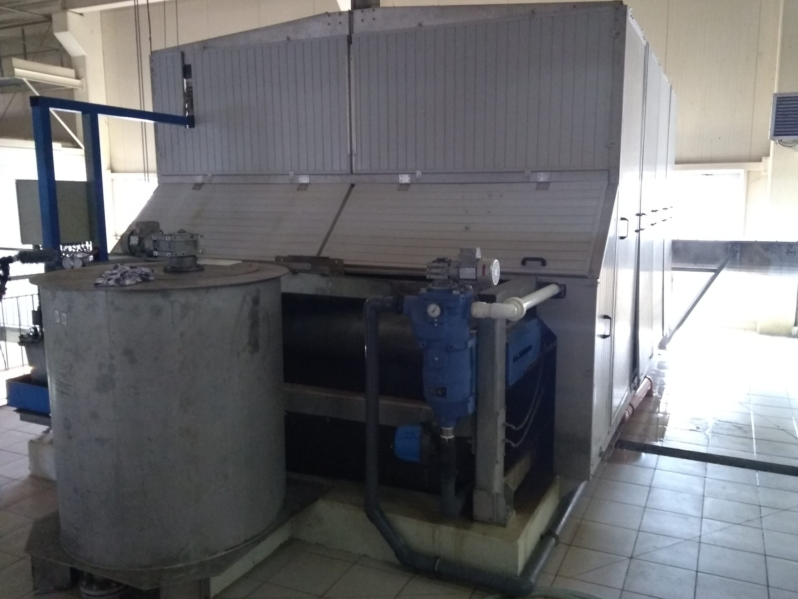 The sewage treatment plant (15): sludge dewatering – the press