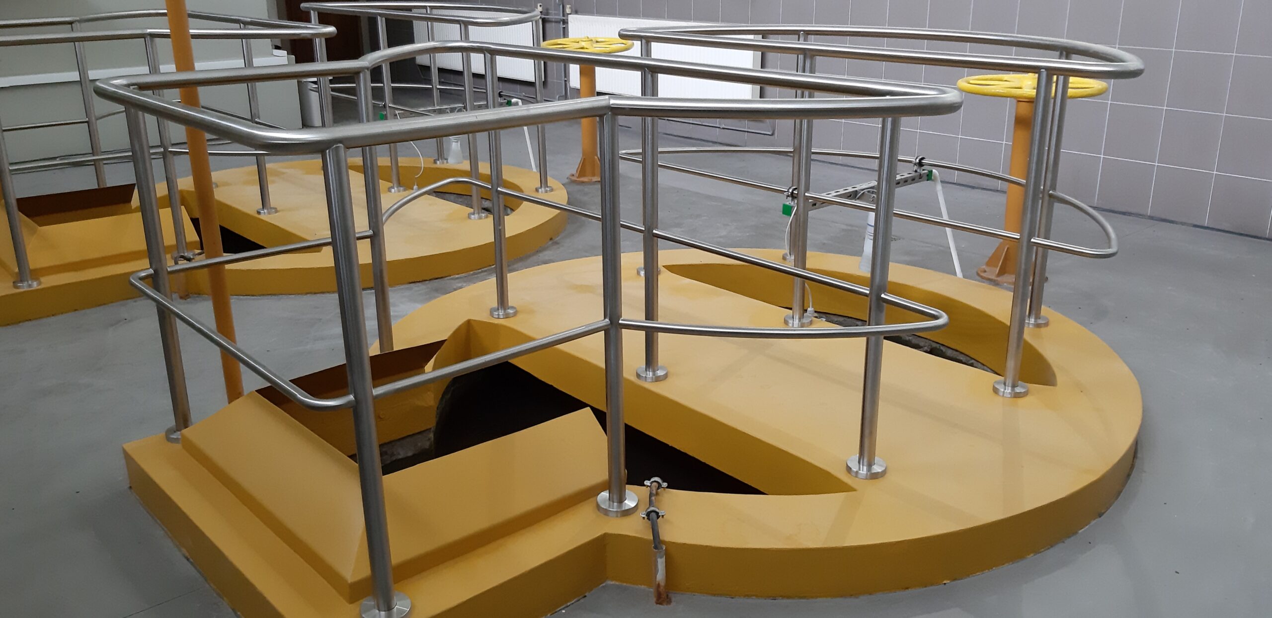 Waterworks (2): the coagulation building - rapid mixers
