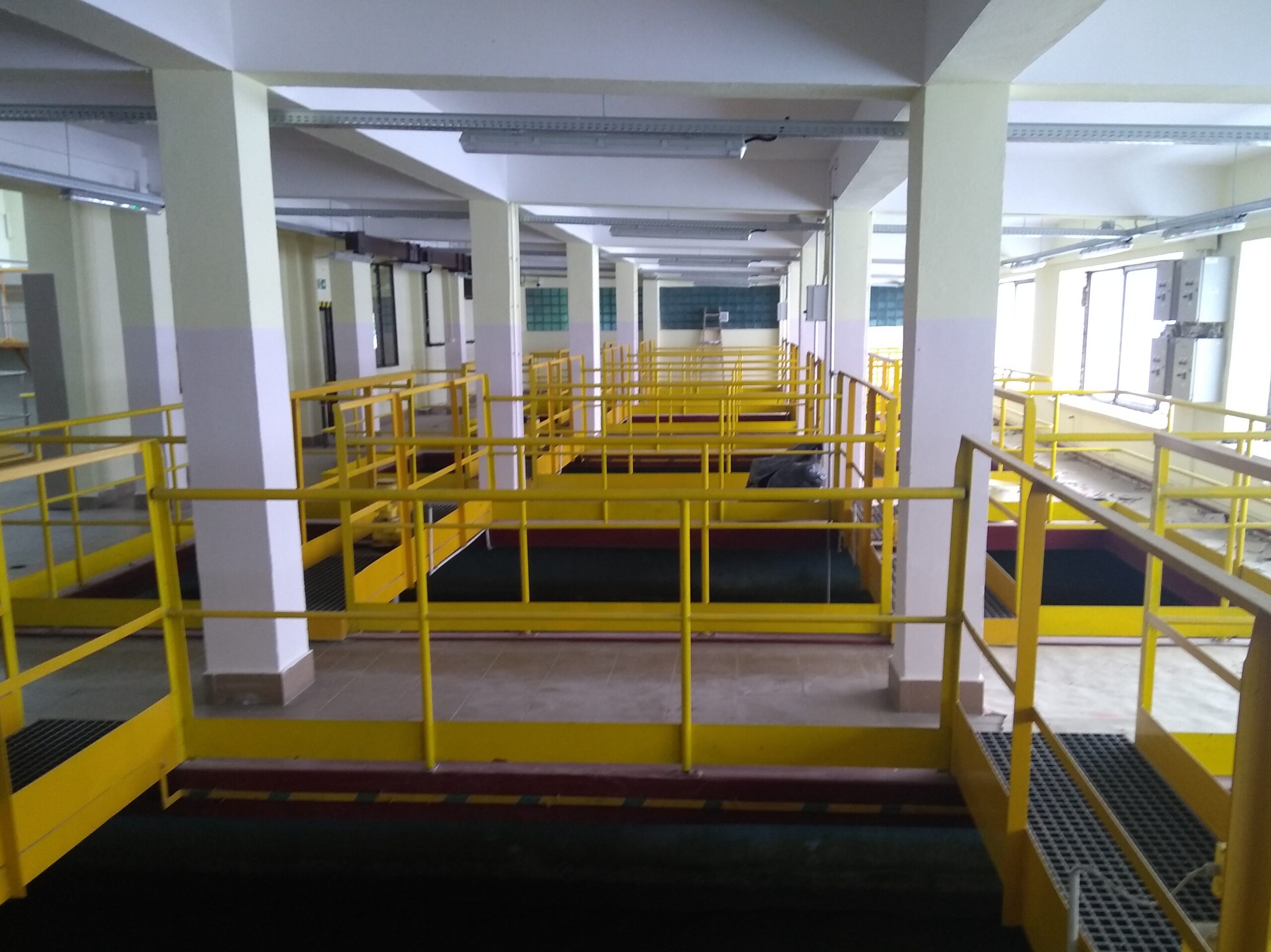 Waterworks (3): the coagulation building - slow mixers