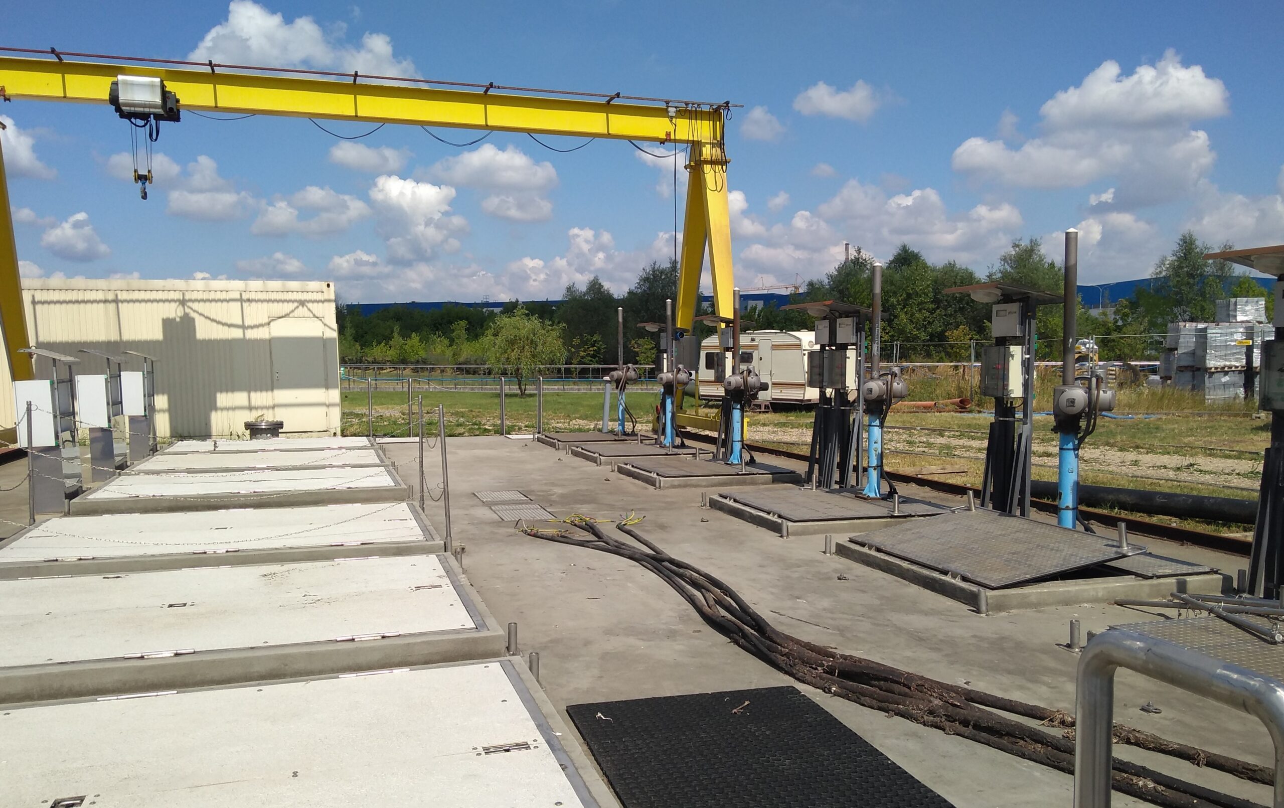 The sewage treatment plant (4): the main pumping station