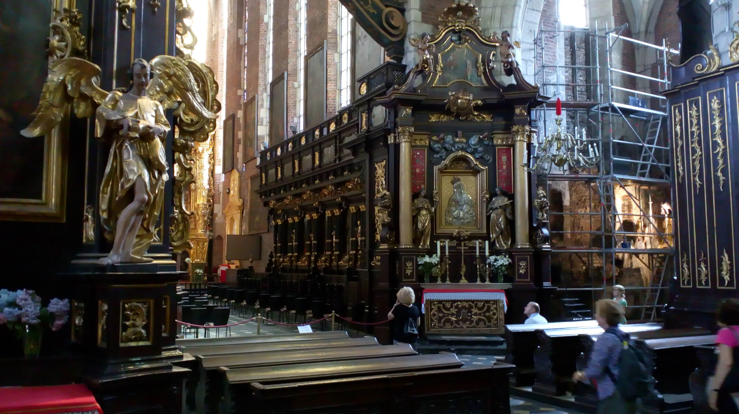 Interior of the Corpus Christi church
