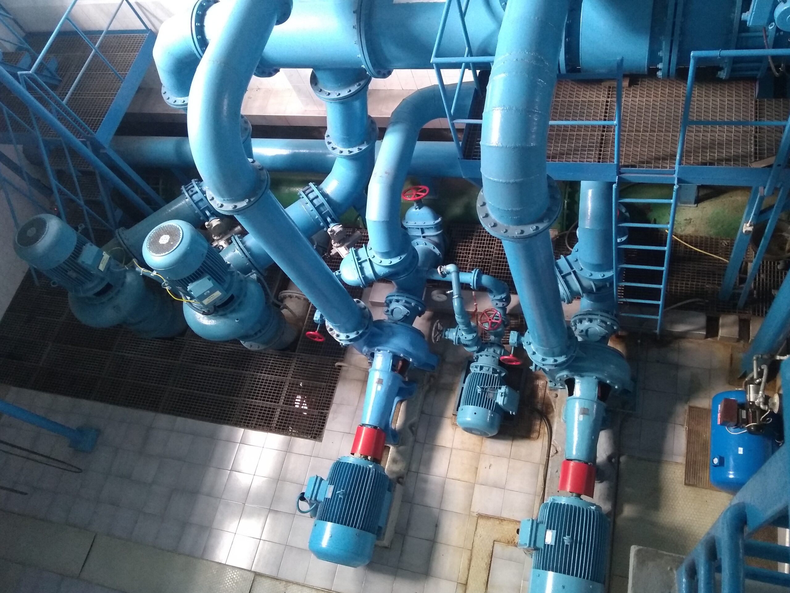 Waterworks (8): the intermediate pumping station