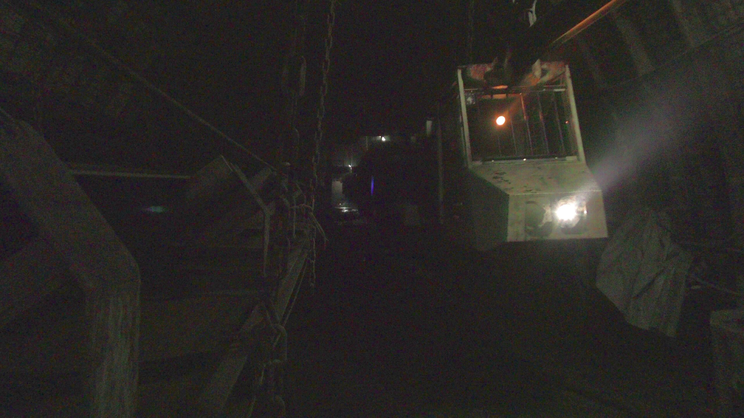 Coal Mine Prosper Haniel XIII – Suspended Monorail Starting, Passing and Stopping