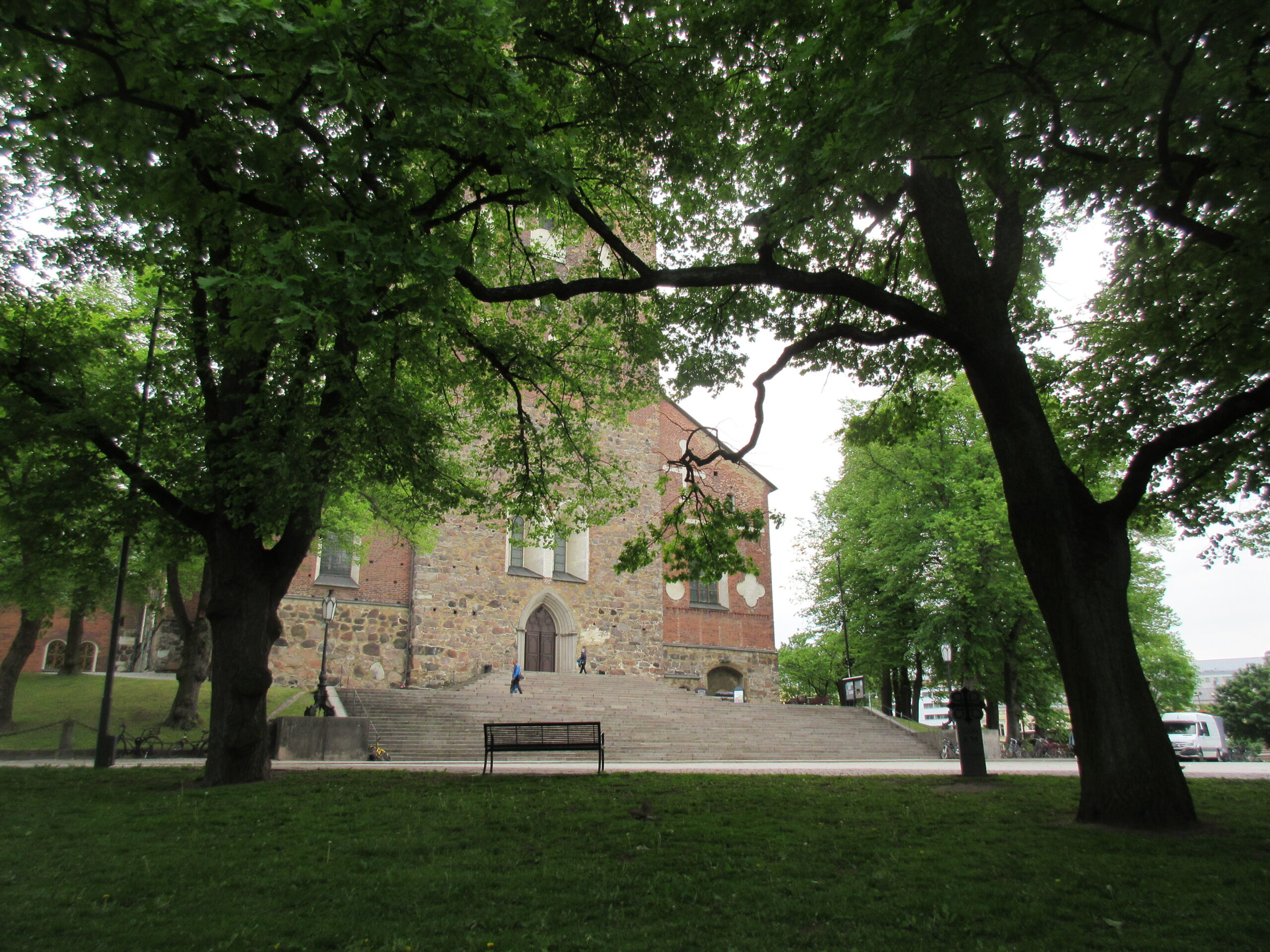 Soundscape in front of Turku Cathedral