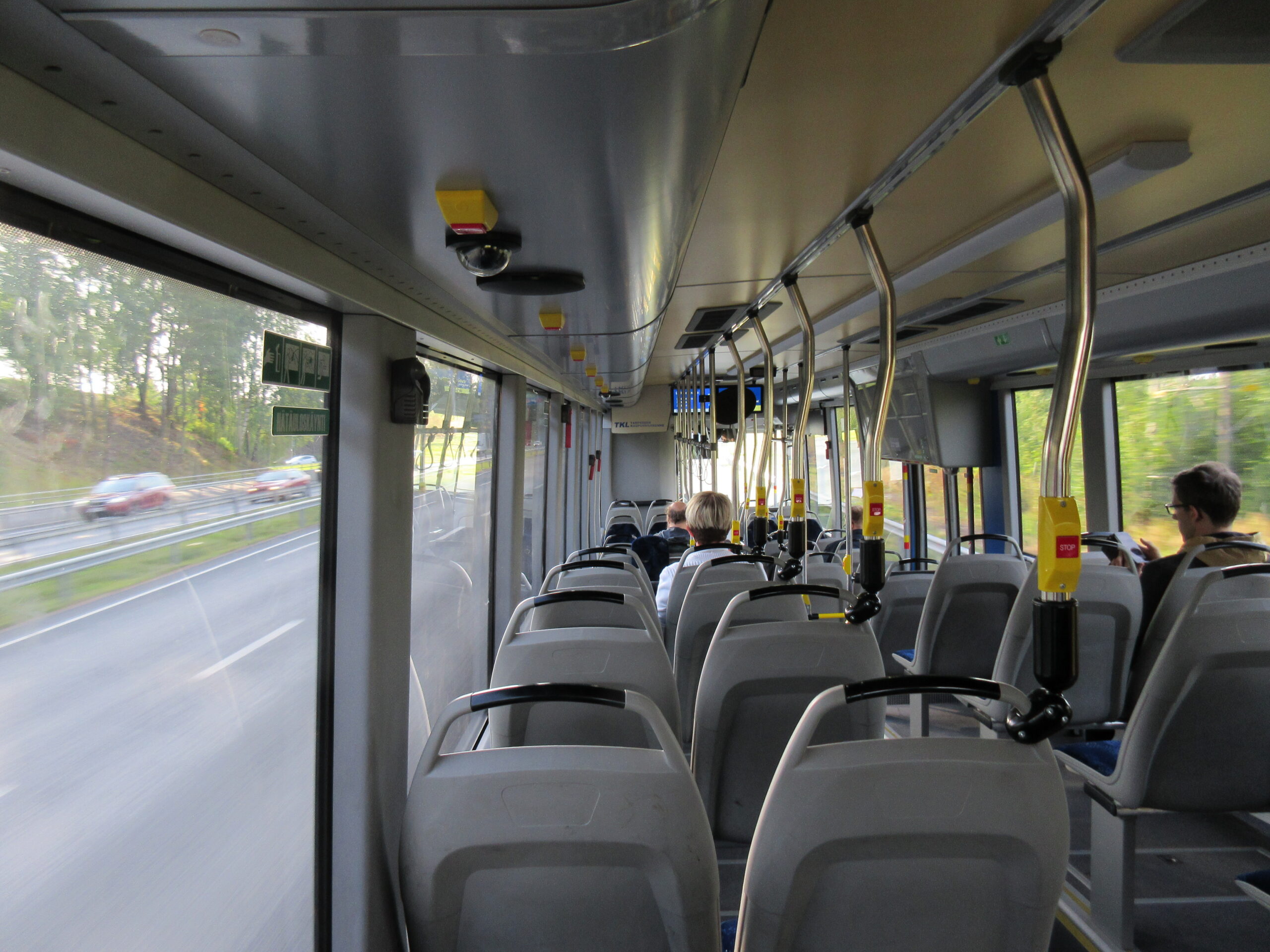 Volvo 8900le bus (inside)