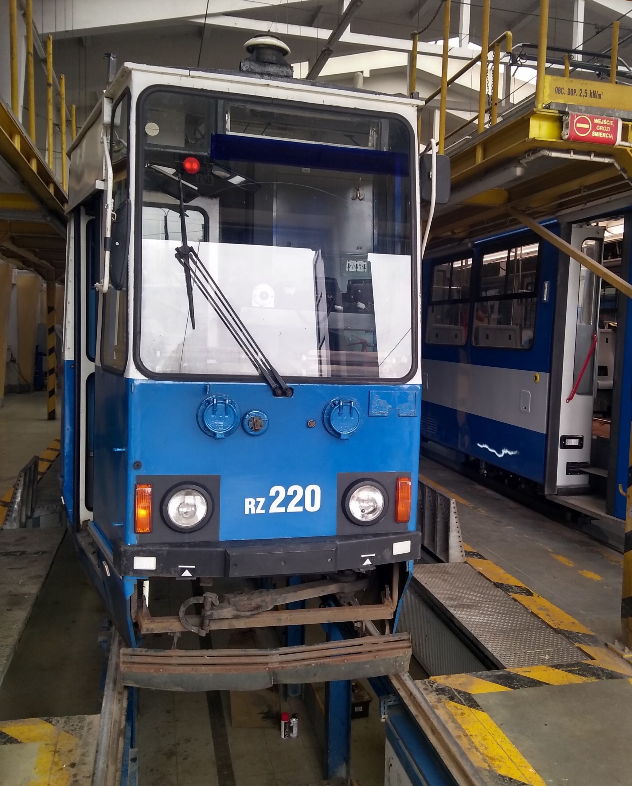 The 105N/Na tramcar- external bell