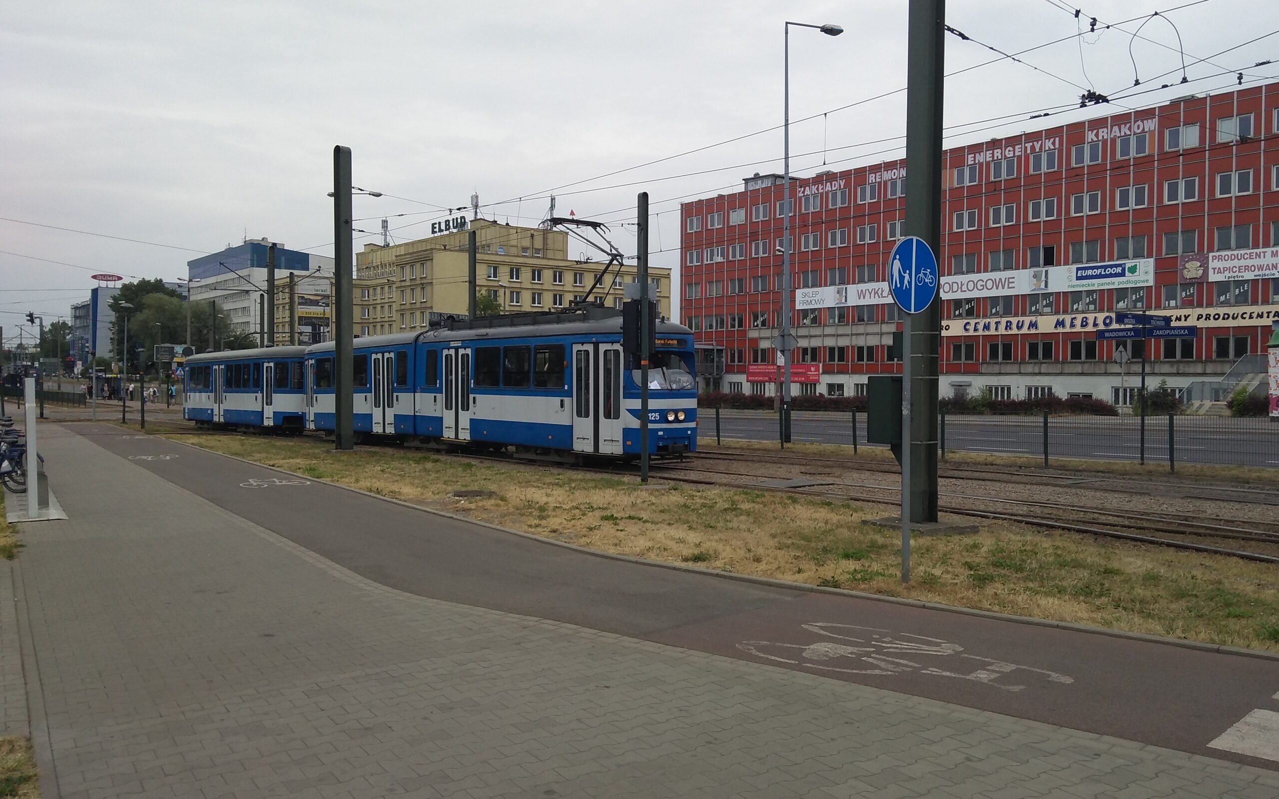 Traffic in the vicinity of Lagiewniki terminal (1)