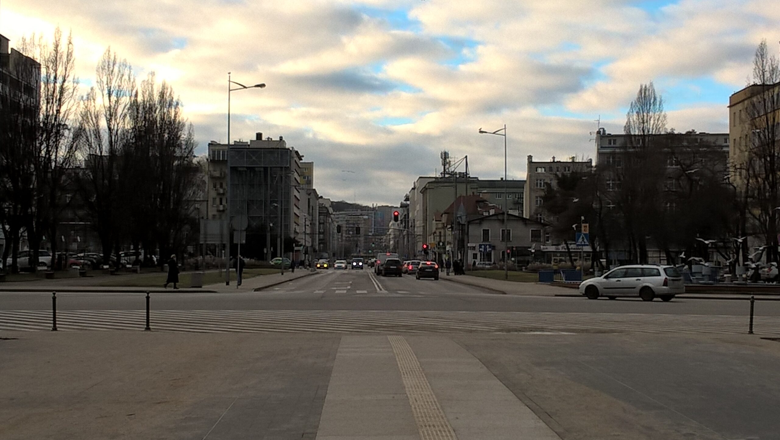 Skwer Kosciuszki Square in Gdynia - soundscape
