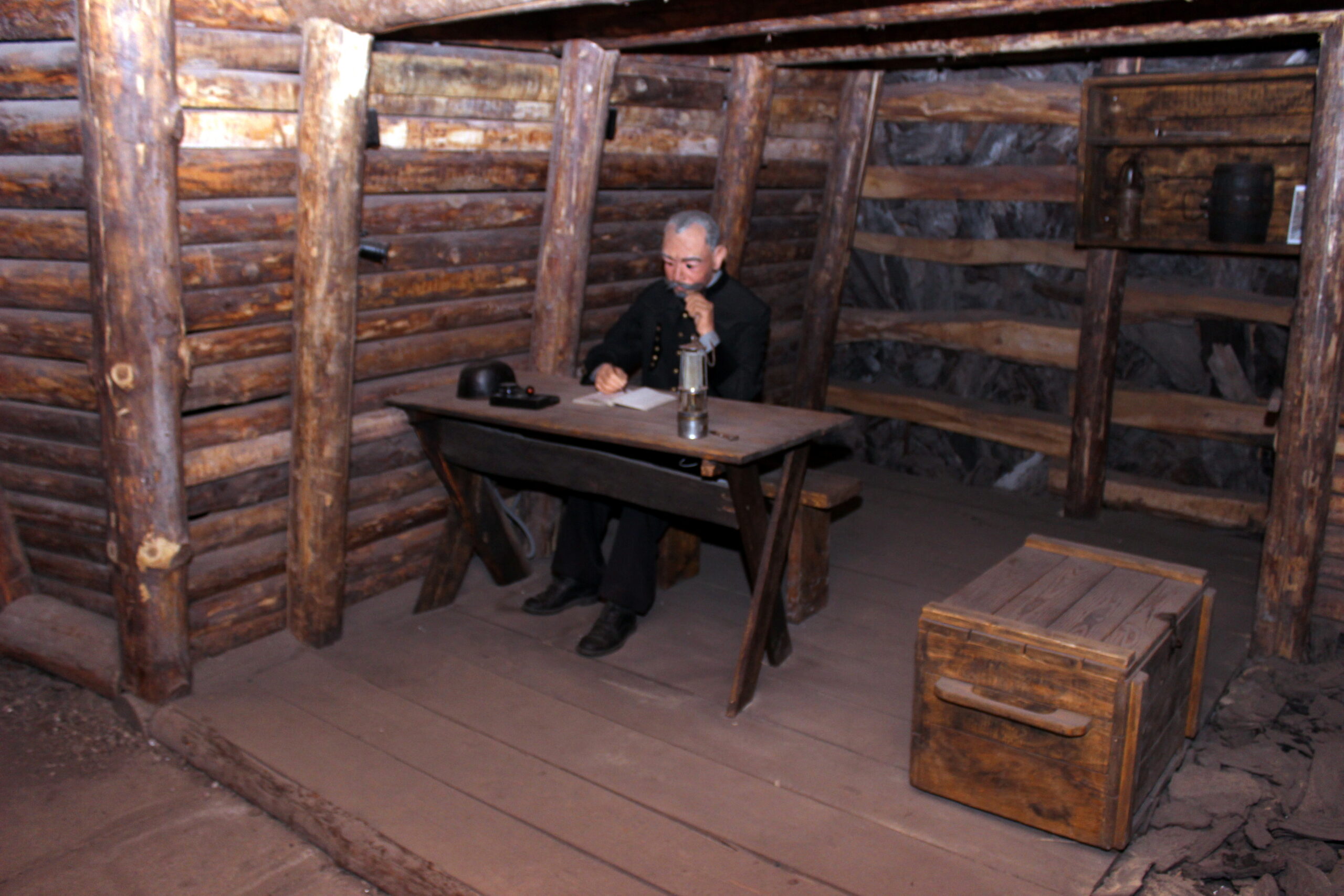 The Coal mining Museum of Slovenia, Blasting Sounds by the Blasting Scene