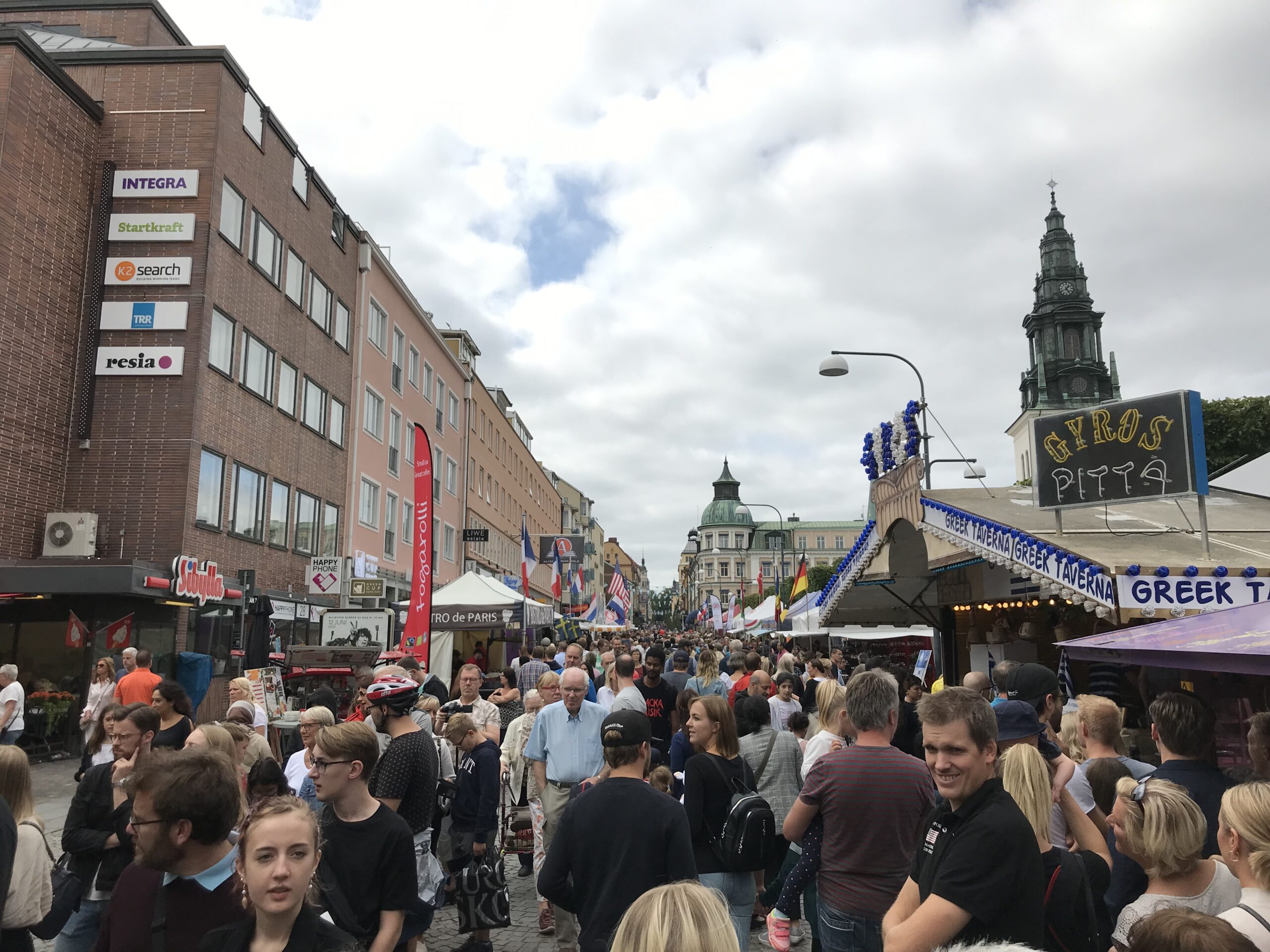 Linköping City Festival 2019: Soundscape 4 (International Food market sound walk)