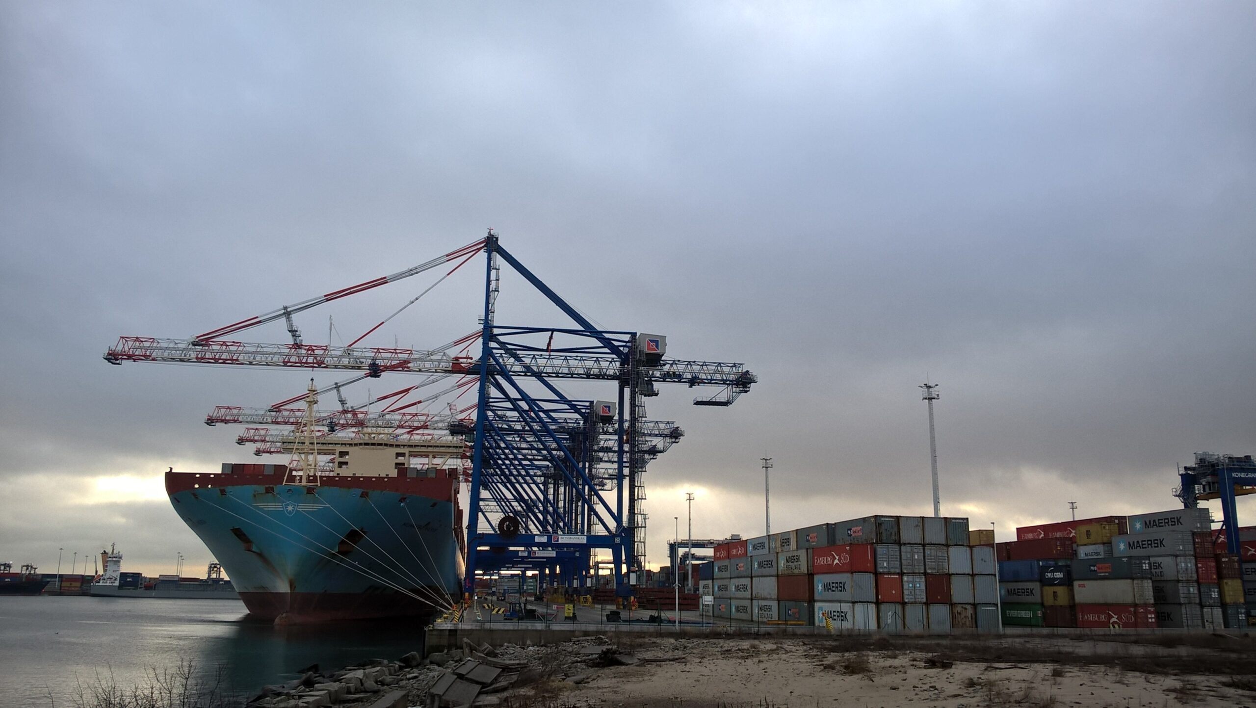 Gdansk Port - DCT container terminal