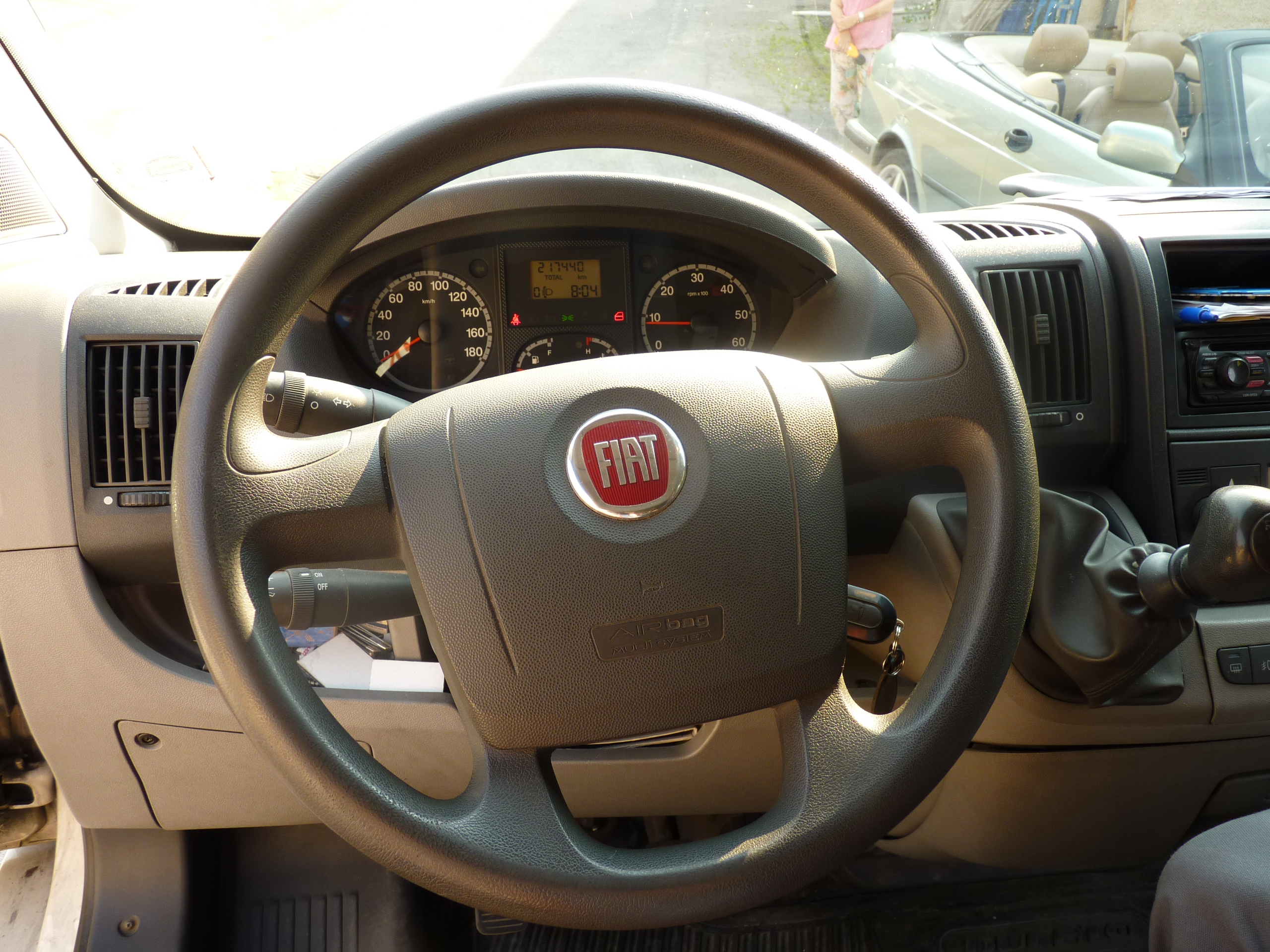 VAN FIAT DUCATO TURBODIESEL– van horn 1/long beep