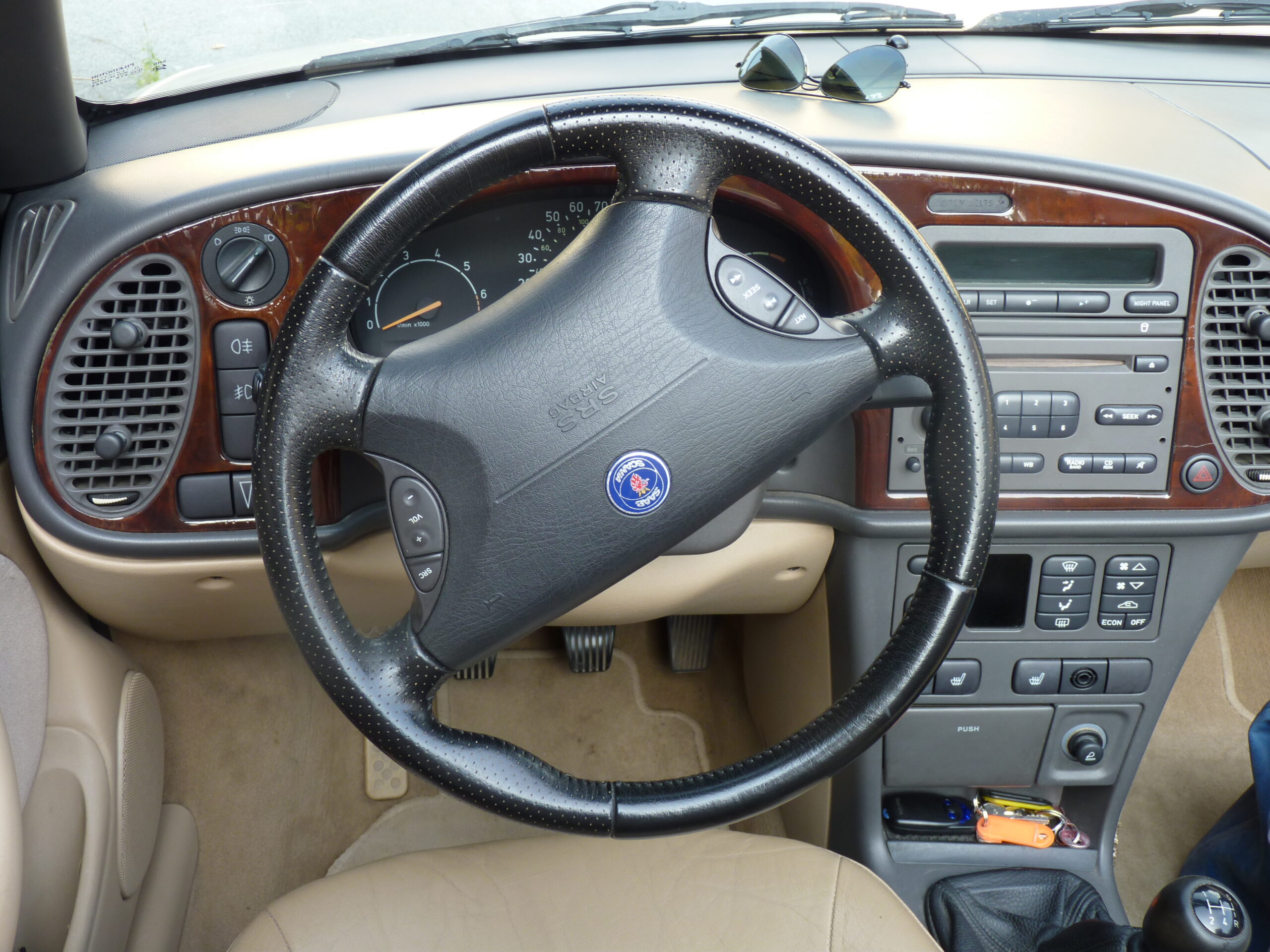 SAAB 93 CABRIOLET - driving