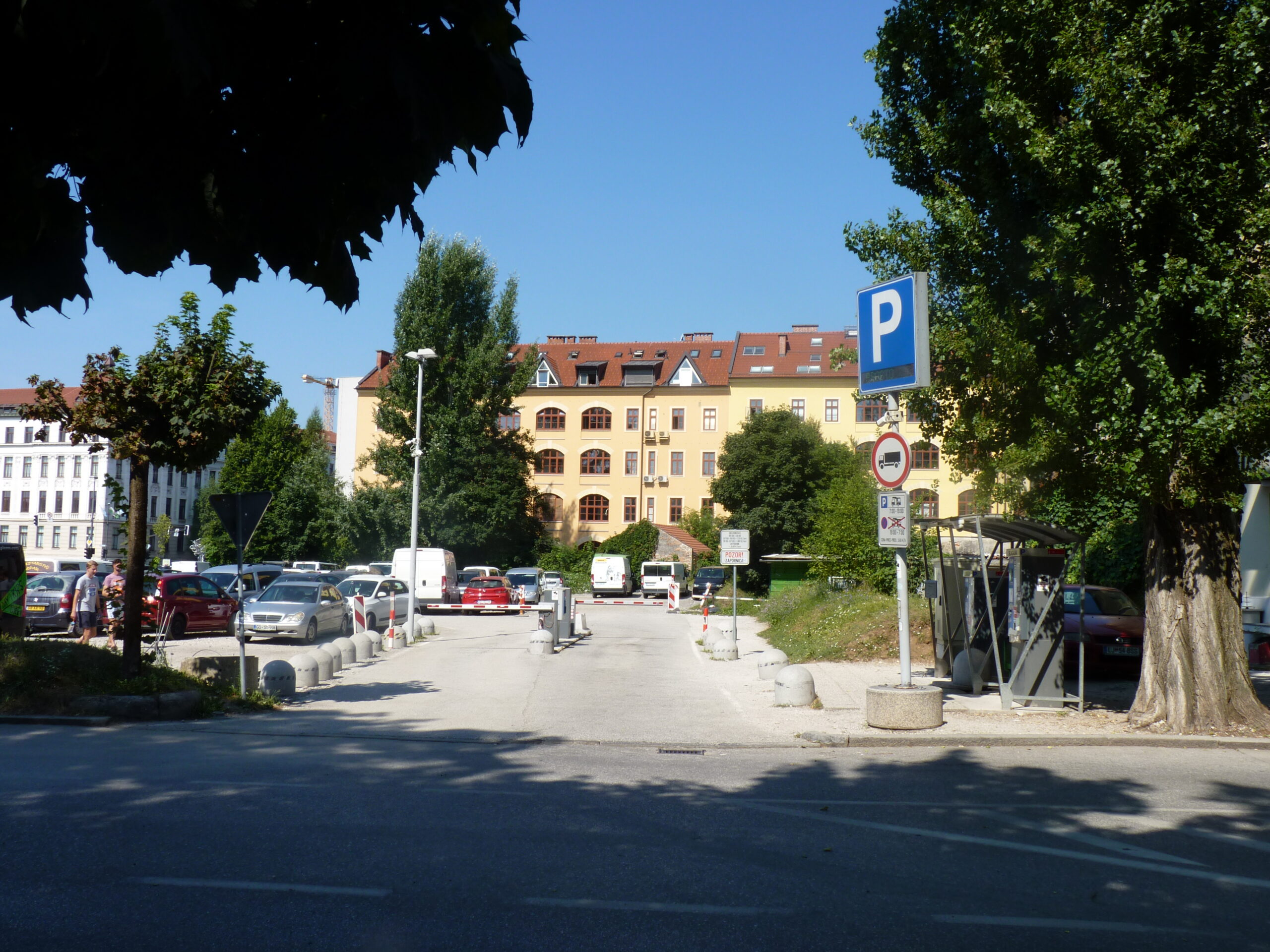 Parking space, Ljubljana