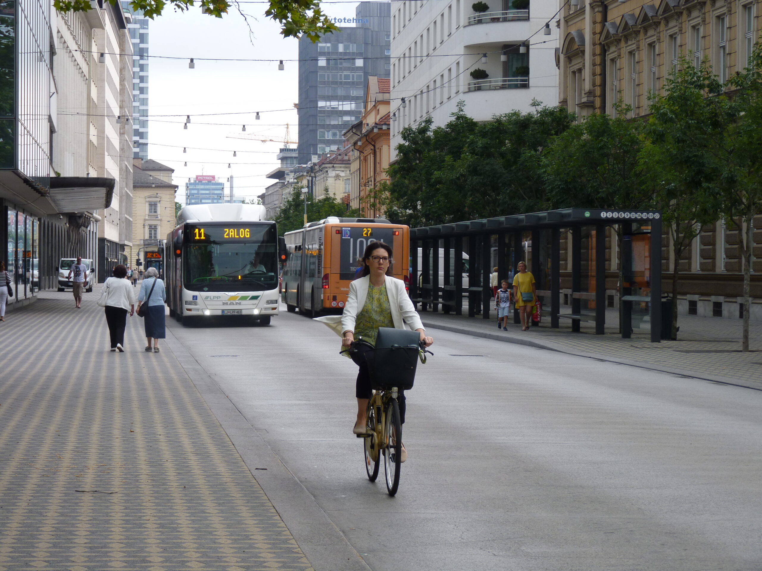 Road traffic- public transport 1, Ljubljana