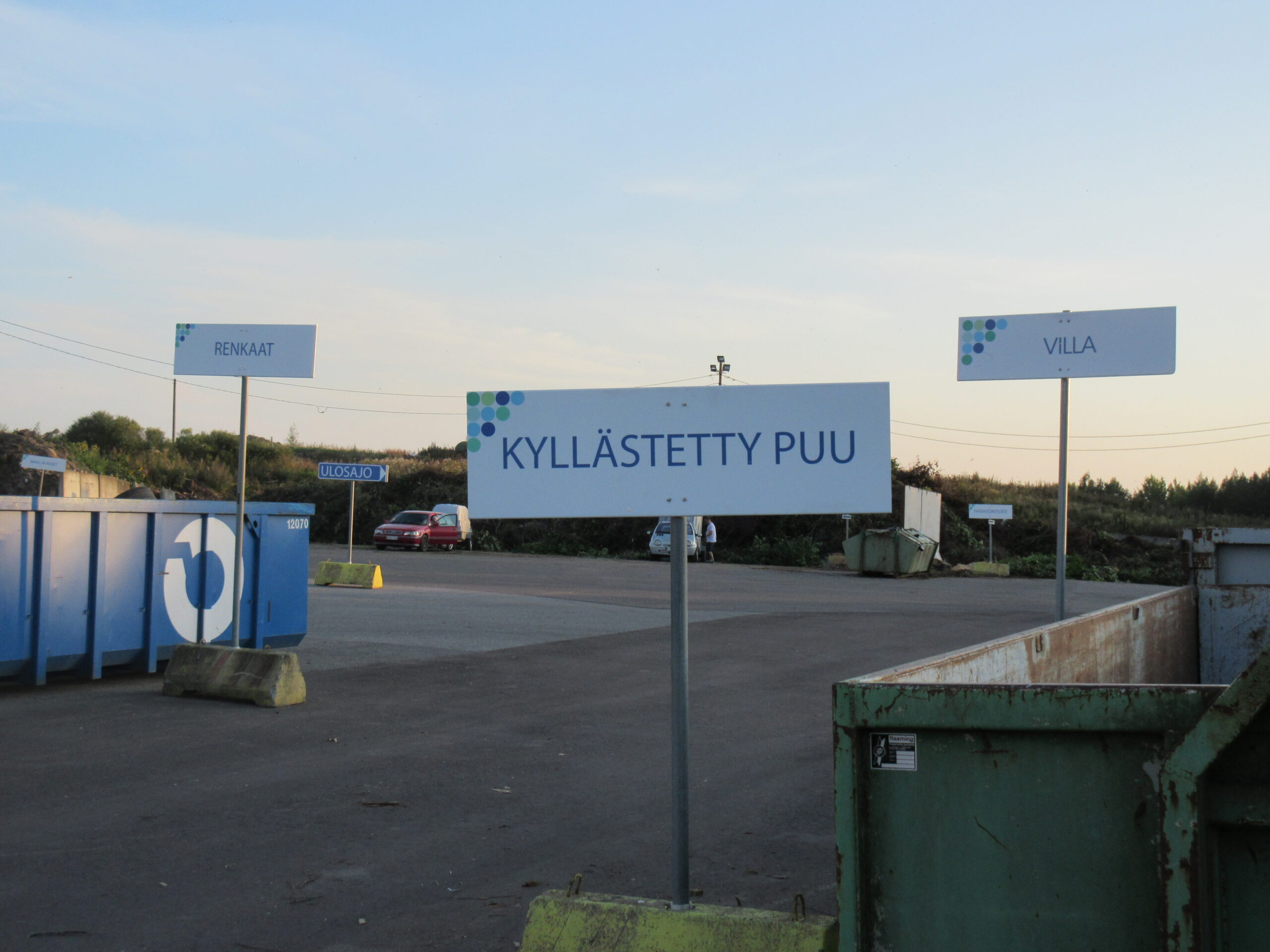 Soundscape walk in landfill site