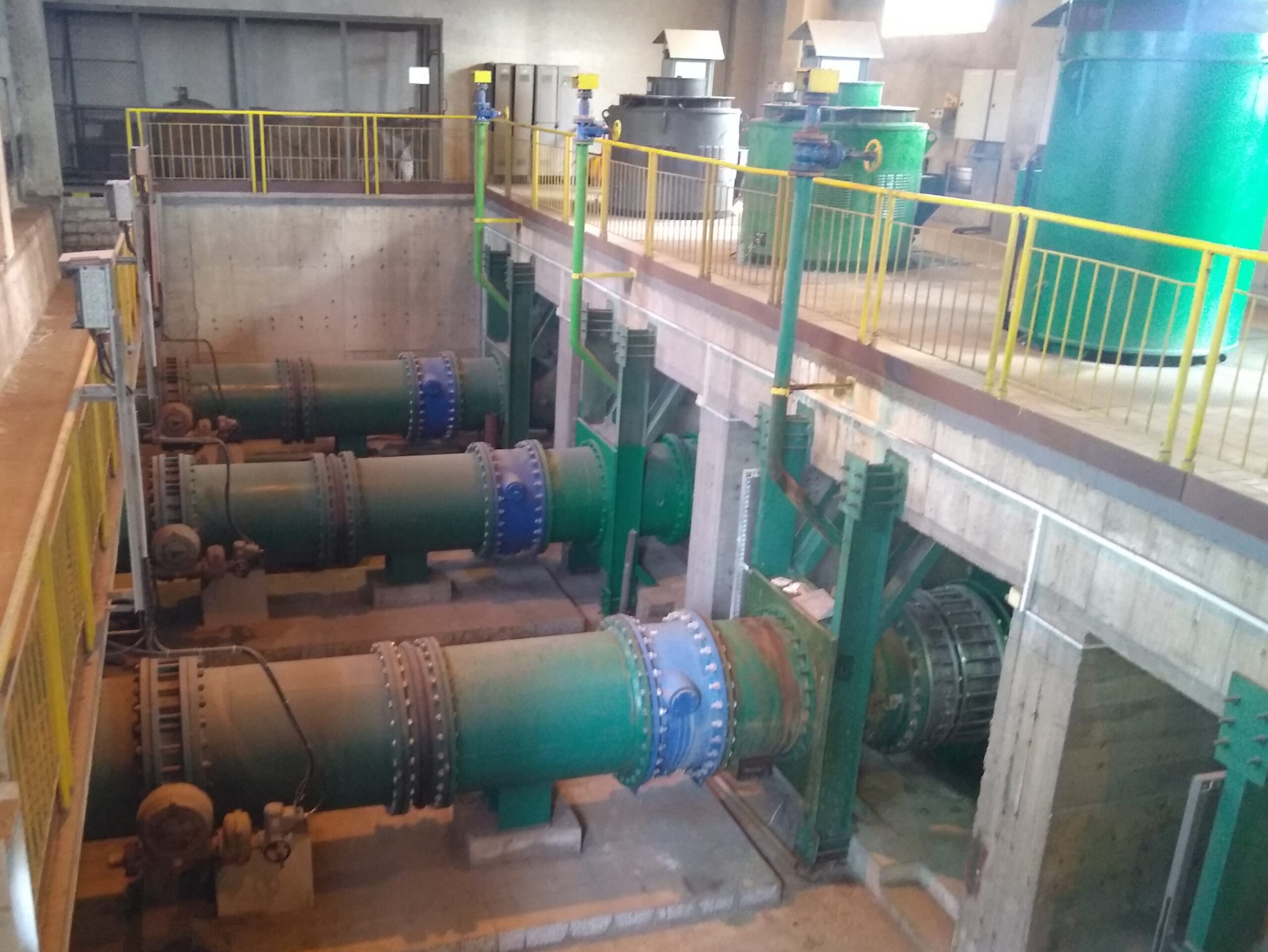 Combined heat and power plant (5): cooling water pumping station